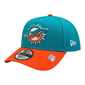 Boné New Era F1 940A-Frame Miami Dolphins Azul
