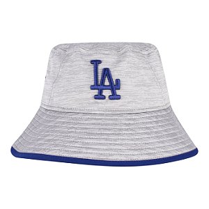 Bucket New Era Los Angeles Dodgers Cinza e Azul