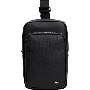Bolsa Shoulder Bag Tommy Hilfiger Foundation Sling Preto