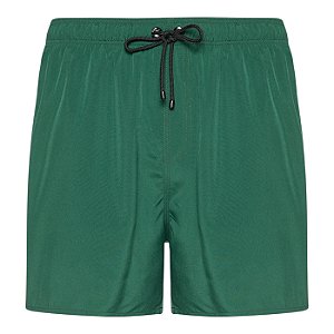 Bermuda Reserva Praia Liso Básico Masculino Verde Floresta