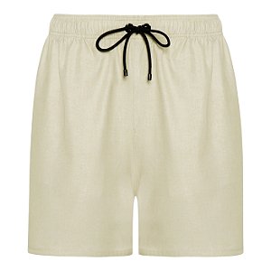 Bermuda Reserva Praia Basico Textura Masculino Areia