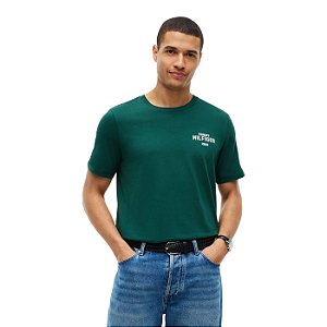 Camiseta Tommy Hilfiger Camiseta Hilfiger 1985 Verde