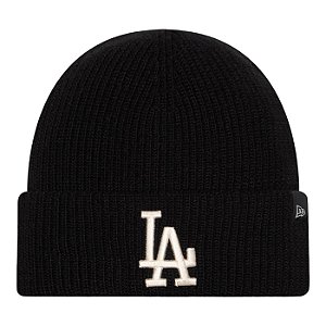 Gorro New Era Short Cuff Beanie Los Angeles Dodgers Preto