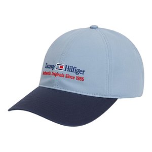 Boné Tommy Hilfiger Archive Canvas Six Panel Masculino Azul