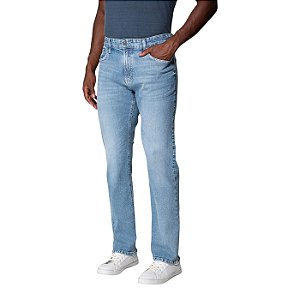 Calça Guess Jeans Slim Straight Masculino Azul Claro