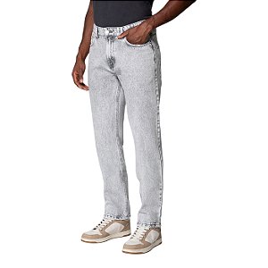 Calça Guess Jeans Regular Straight Masculino Cinza Claro