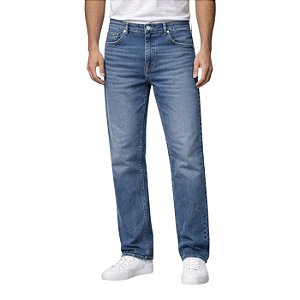Calça Guess Jeans Tapered Puidos Masculino Azul