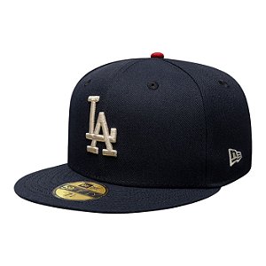 Boné New Era 5950 Los Angeles Dodgers Celebrating 250th