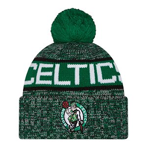Boné New Era Knit Boston Celtics Preto e Verde