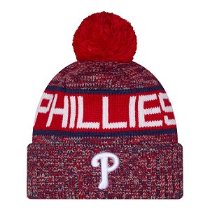 Gorro New Era Knit Philadelphia Phillies Vermelho