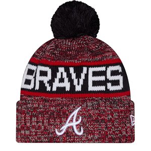 Gorro New Era Knit Atlanta Braves Vermelho