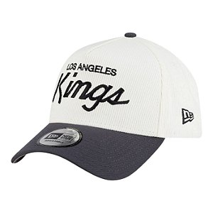 Boné New Era 940af Los Angeles Kings NHL Off White