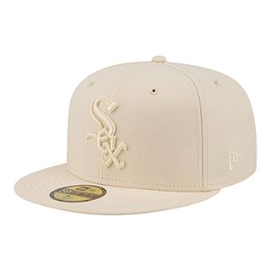 Boné New Era 5950 Color Pack Chicago White Sox Bege