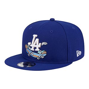 Boné New Era 950 Cartoon Los Angeles Dodgers Aba Reta Azul