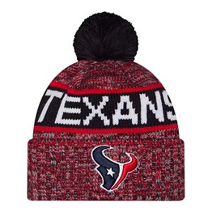 Gorro New Era Knit Tri Color Houston Texans Vermelho