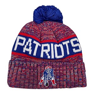 Gorro New Era Knit Tri Color New England Patriots Azul