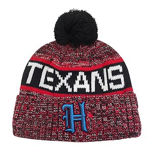 Gorro New Era Knit Tri Color Houston Texans Marinho