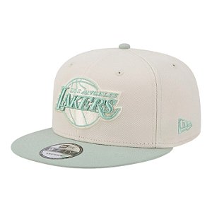 Boné New Era 950 2t Color Pack Los Angeles Lakers Bege
