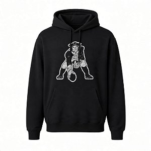 Moletom New Era Hoodpo New England Patriots Preto