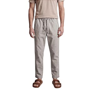 Calça Reserva Elastico Estonado Masculino Cinza Lua