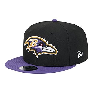 Boné New Era 950 Eg Baltimore Ravens Preto e Roxo