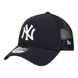 Boné New Era 940A-Frame Trucker Eg New York Yankees Marinho