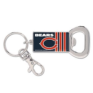 Chaveiro Abridor de Garrafas NFL Chicago Bears