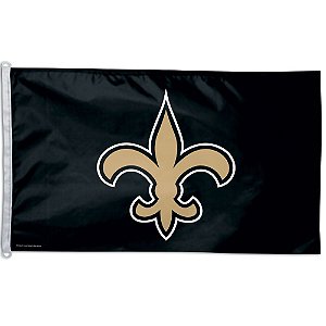 Bandeira Grande 90x150 NFL New Orleans Saints