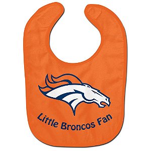 Babador Infantil Pequeno Fã Denver Broncos