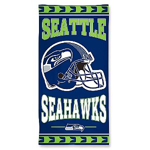 Toalha de Praia e Banho Standard Seattle Seahawks
