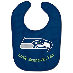 Babador Infantil Pequeno Fã Seattle Seahawks