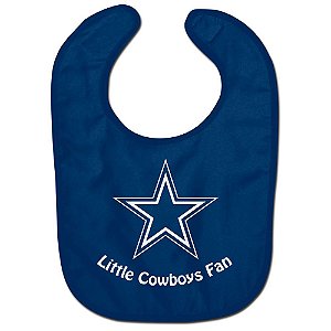 Babador Infantil Pequeno Fã Dallas Cowboys