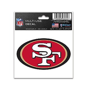 Adesivo Multi-Uso 8x10 NFL San Francisco 49ers
