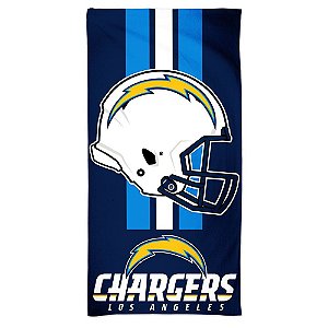 Toalha de Praia e Banho Standard Los Angeles Chargers