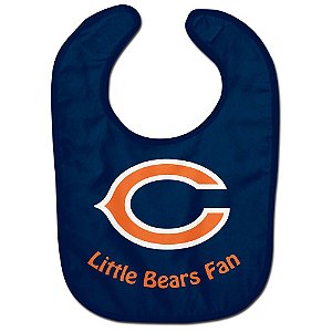 Babador Infantil Pequeno Fã Chicago Bears
