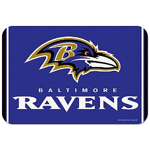 Tapete Decorativo Boas-Vindas NFL 51x76 Baltimore Ravens