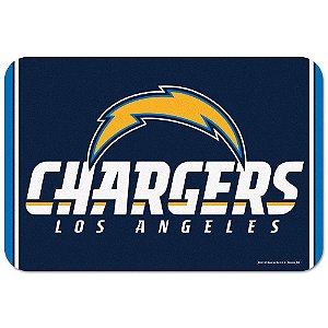 Tapete Decorativo Boas-Vindas NFL 51x76 Los Angeles Chargers