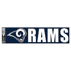 Adesivo Faixa Bumper Strip 30x7,5 Los Angeles Rams