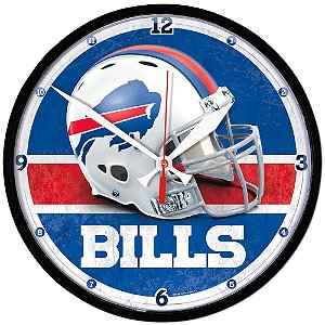 Relógio de Parede NFL Buffalo Bills 32cm
