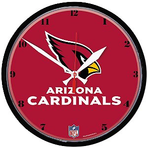 Relógio de Parede NFL Arizona Cardinals 32cm