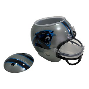 Capacete Snack Helmet Aperitivos GameDay Carolina Panthers