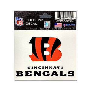Adesivo Multi-Uso 8x10 NFL Cincinnati Bengals