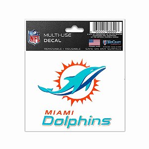 Adesivo Multi-Uso 8x10 NFL Miami Dolphins