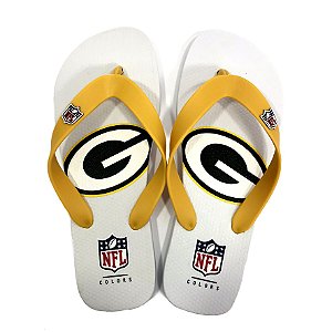 Chinelo de Dedo Green Bay Packers Flip Flop - NFL