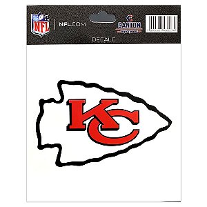 Adesivo Especial Kansas City Chiefs Logo NFL