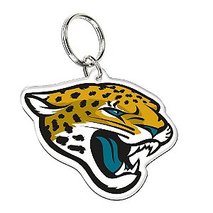Chaveiro Premium Acrílico Jacksonville Jaguars NFL