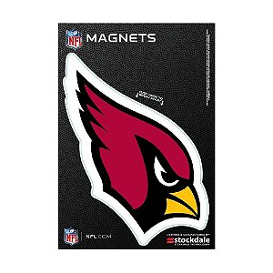 Imã Magnético Vinil 7x12cm Arizona Cardinals NFL