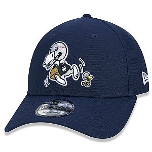 Boné New England Patriots 940 Peanuts Snoopy Ocean Blue - New Era