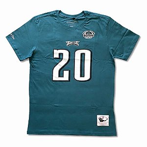 Camiseta NFL Philadelphia Eagles Player 20 Brian Dawkins Verde - M&N