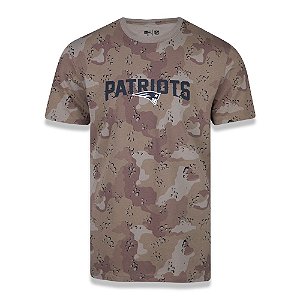 Camiseta New England Patriots Desert Camuflado - New Era